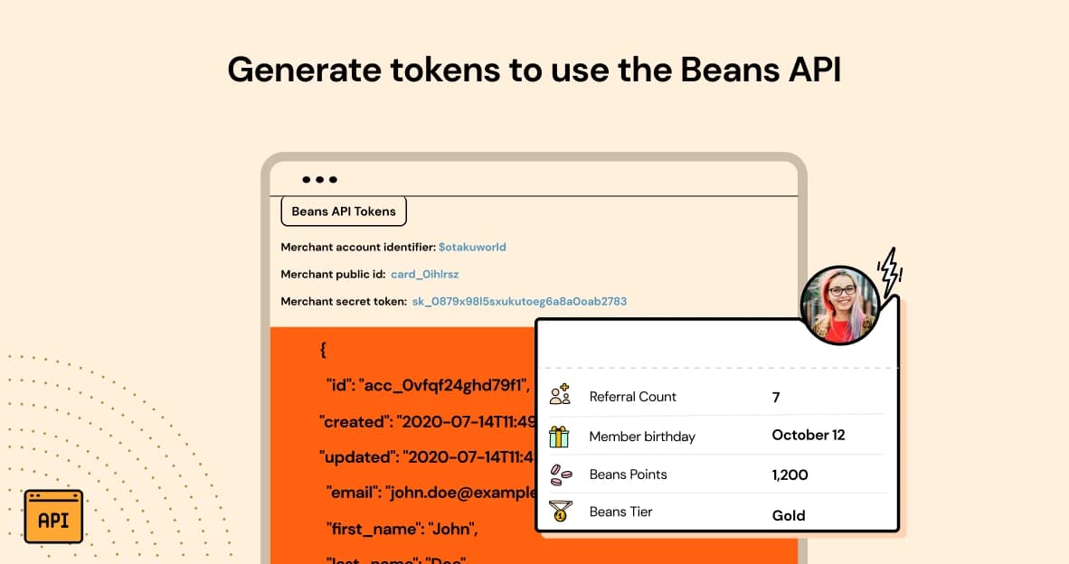 Beans API Tokens